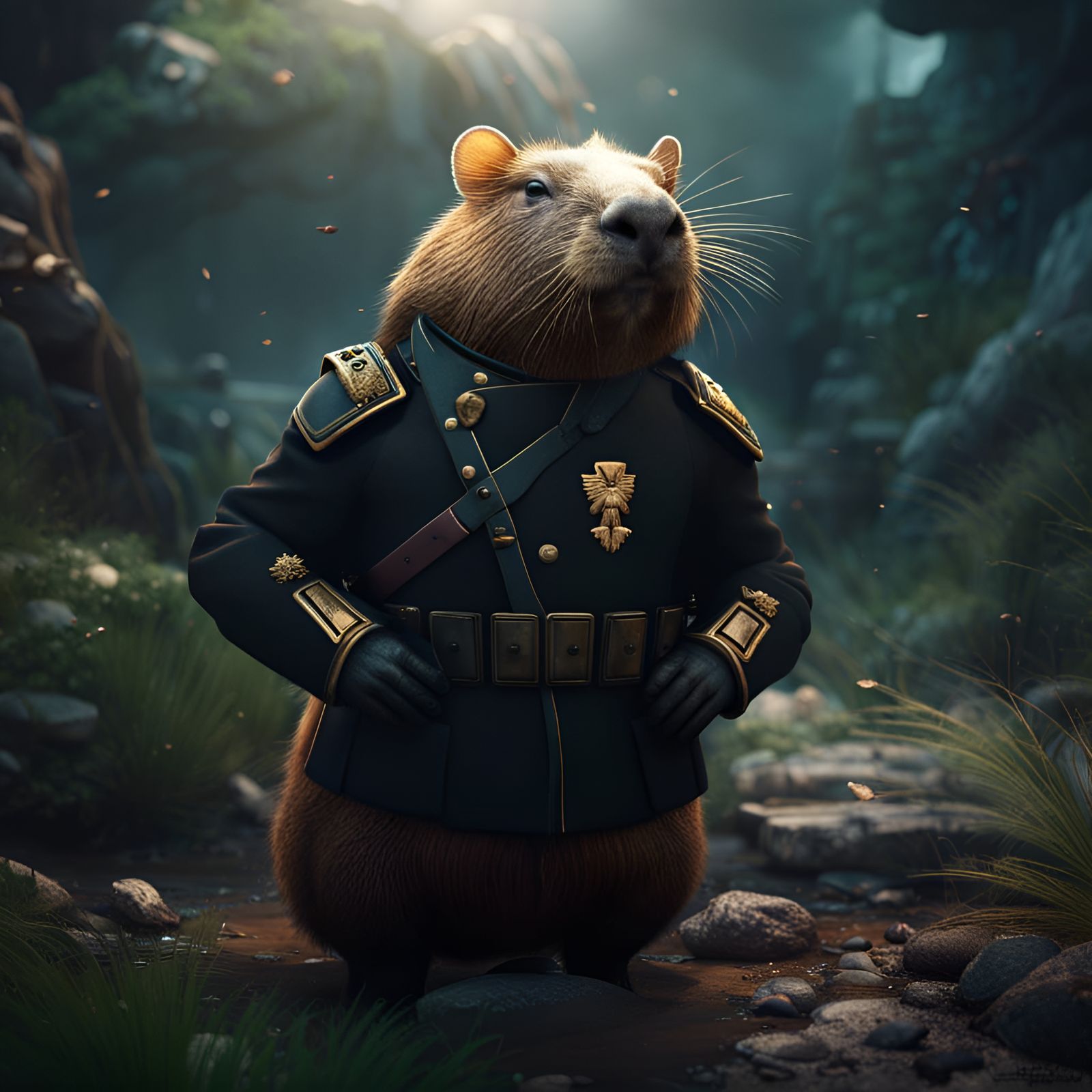 Sgt. Capybara