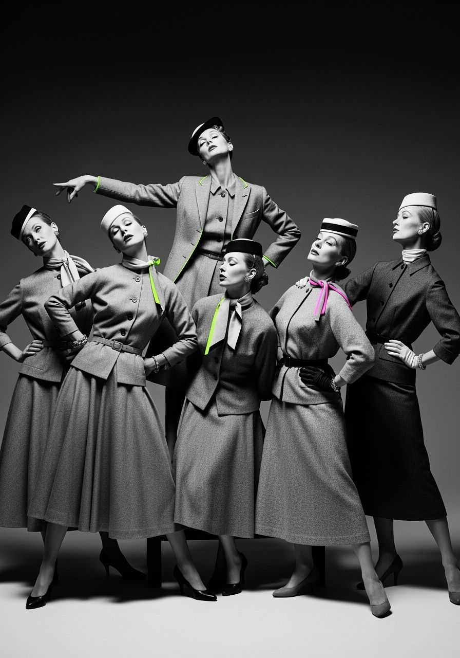 Neongrey Flighty 50s Matrons