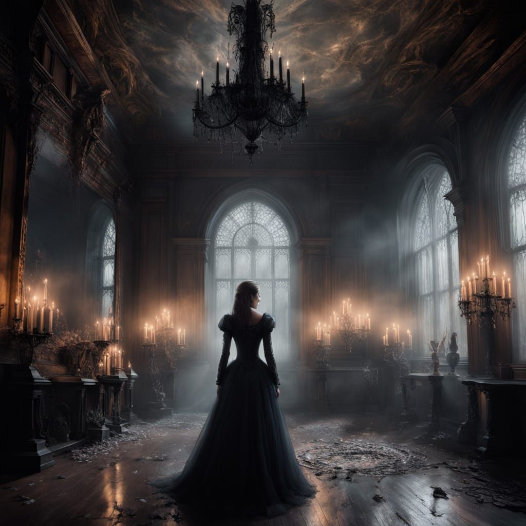 Haunted Victorian Ballroom Spectral Birthday Party