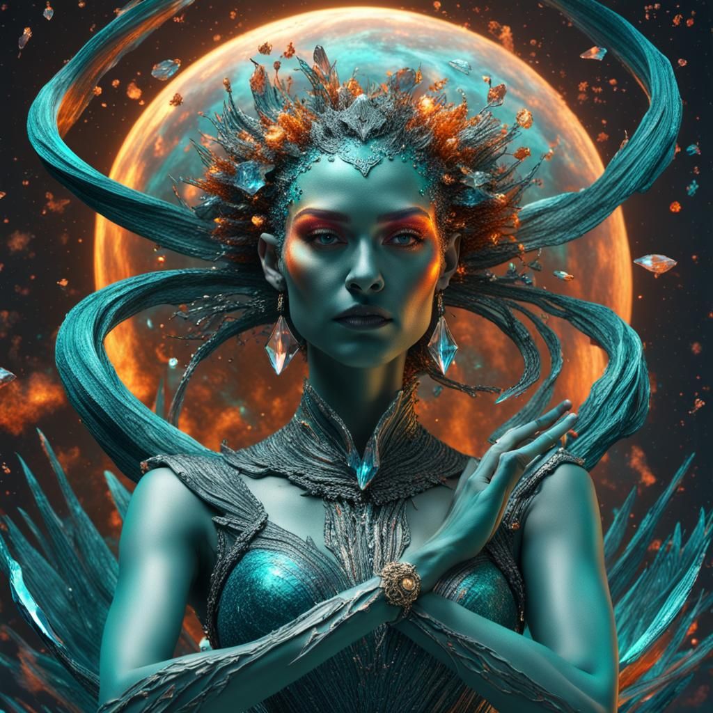 Queen of Ashmar in her human form