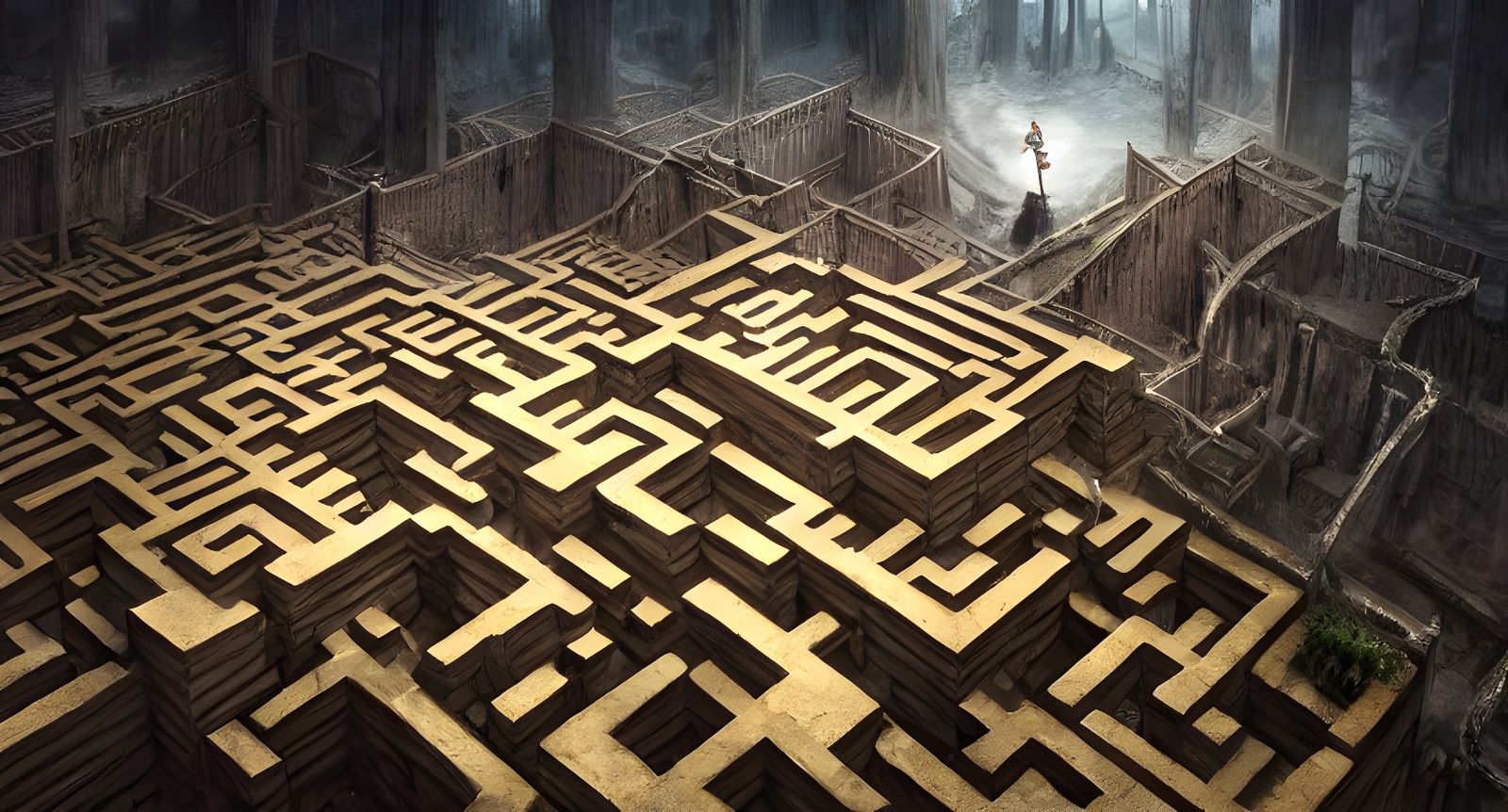 Labyrinthine Maze of Secrets and Danger