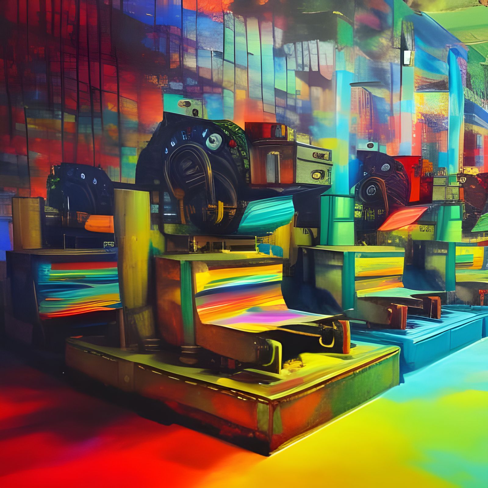 Machines Creating Art: Hyperrealistic Concept Art