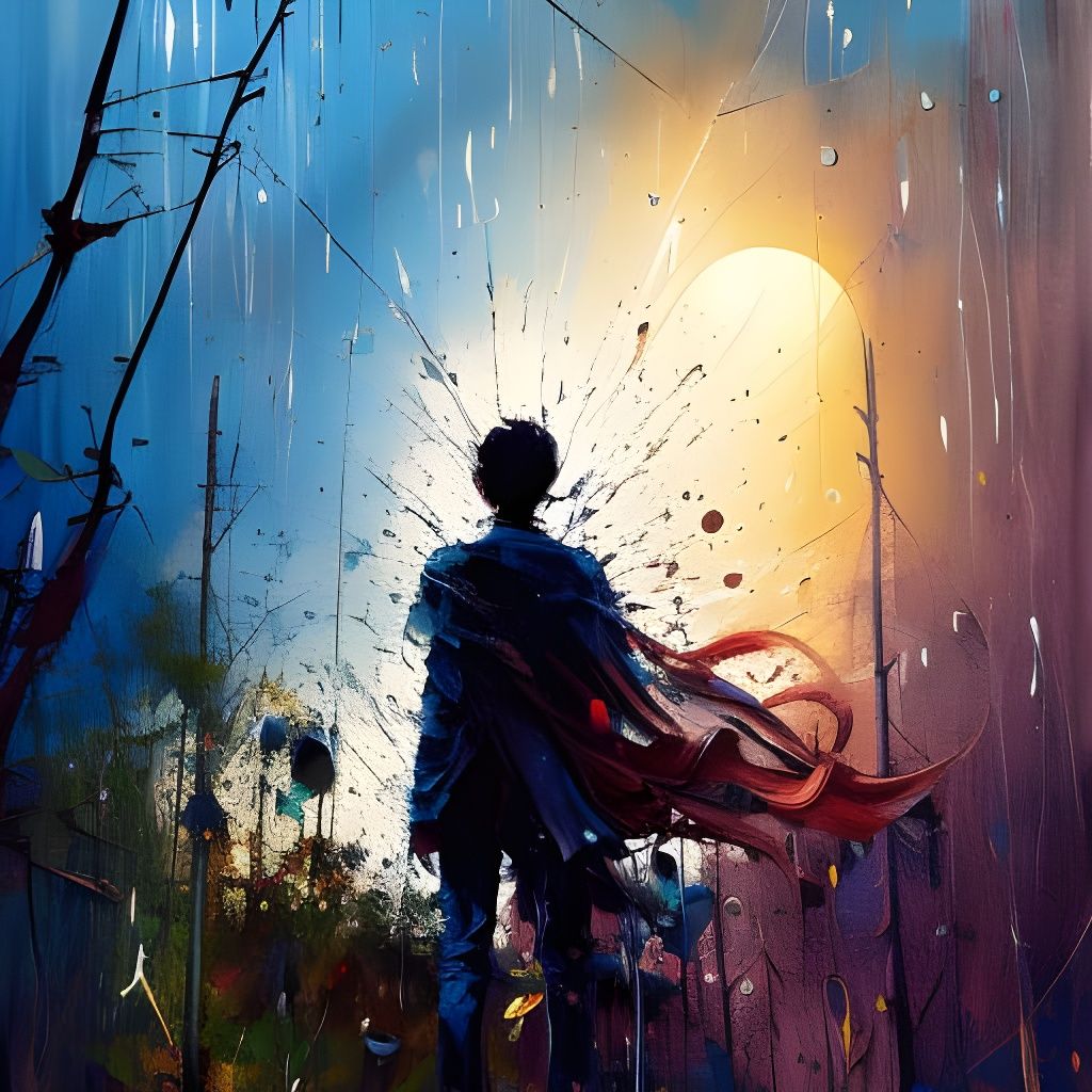 Magical Ascent: Speedpaint in Maximalist Style