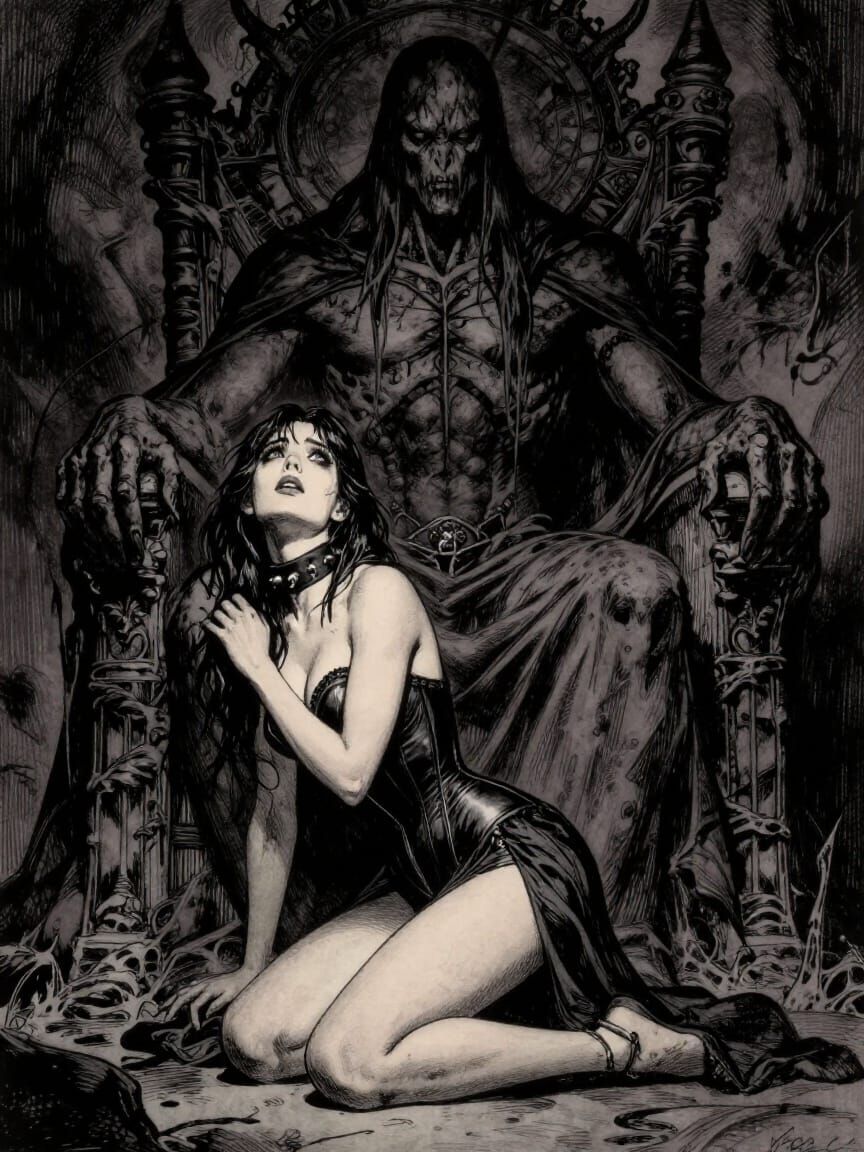 Sorceress Submits to Monstrous Dark God in Grimdark Fantasy ...