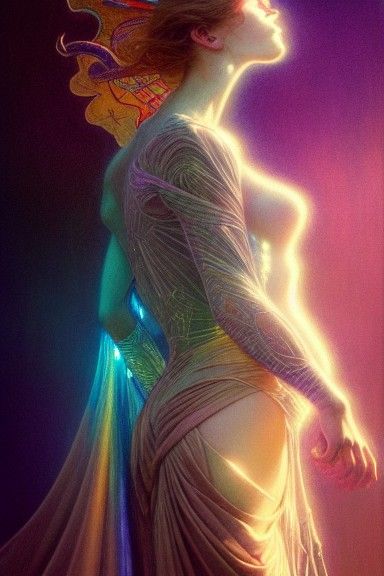 Intricate Rainbow Belief with Cybernetic Eyes