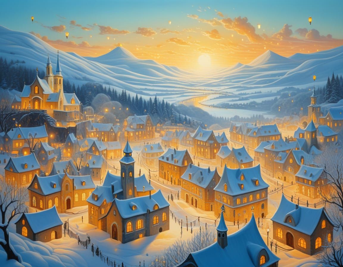 Winter’s Fairy Tale
A world of frosted whites and icy blues ...