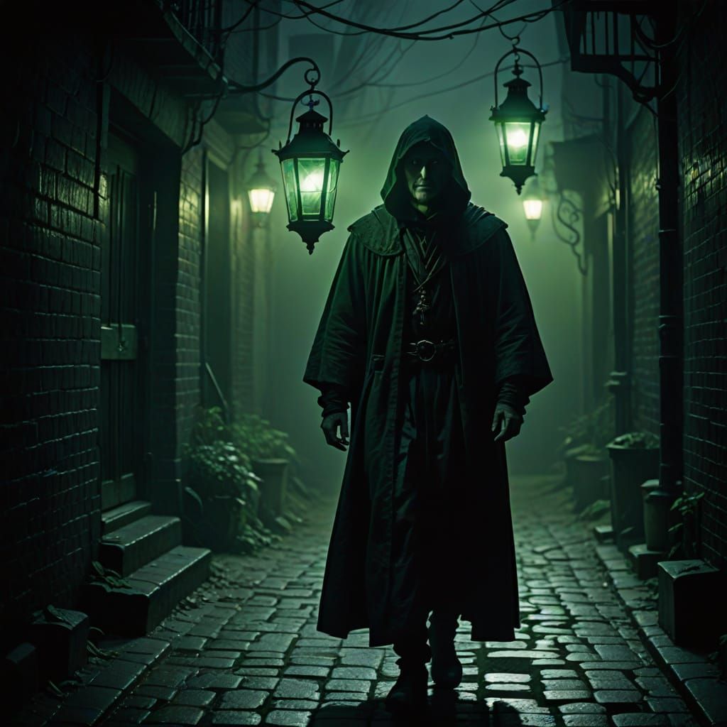 Spectral King Hamlet in Eerie Alley