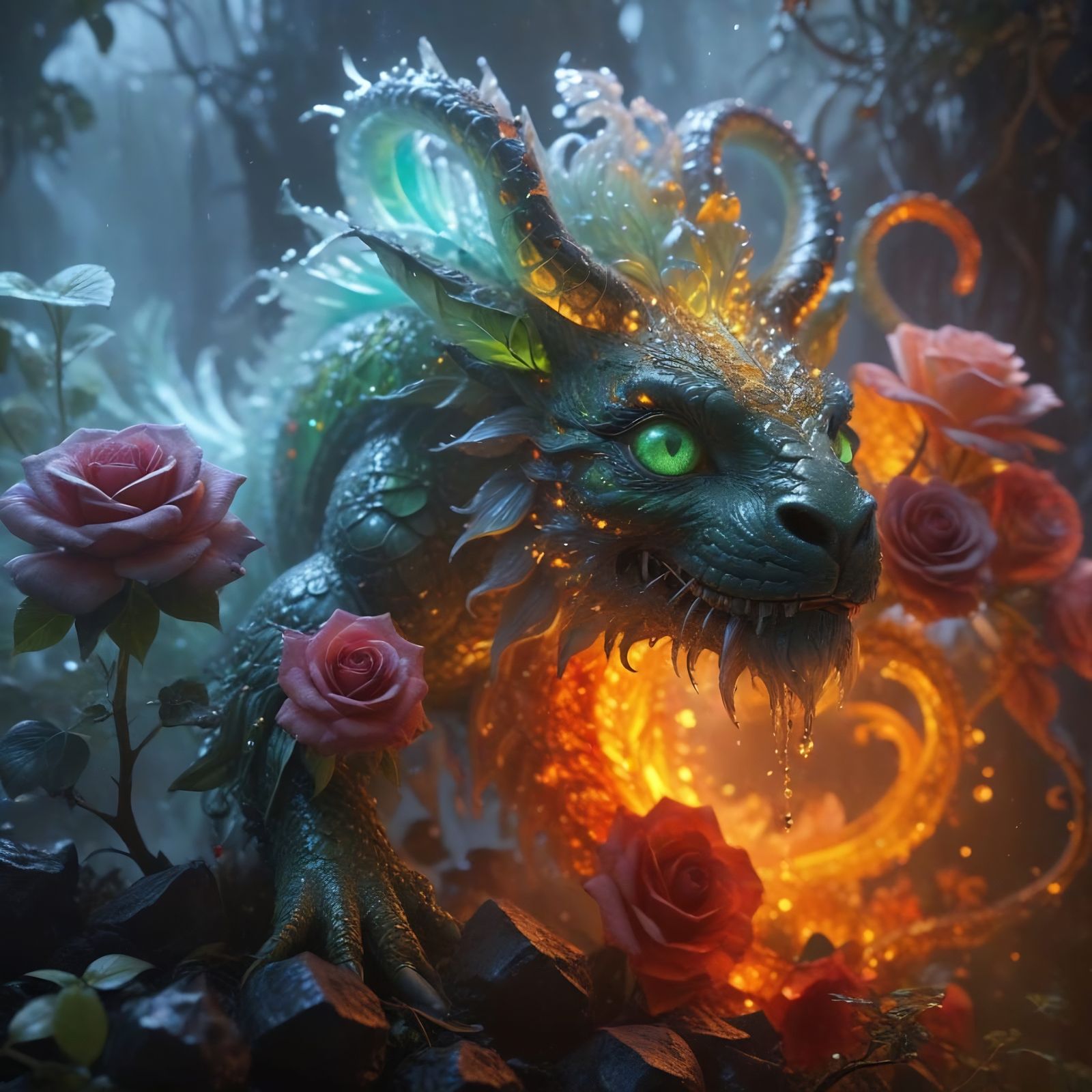 🆗🆕A CREATURE created from a mass of jade