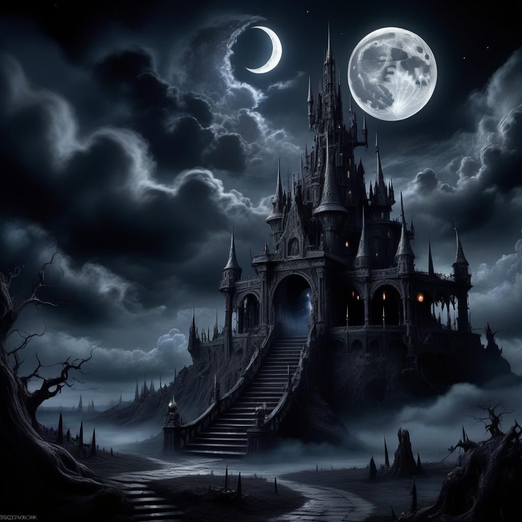 Dark Utopia: Moonlit Fantasy in Sinister Style
