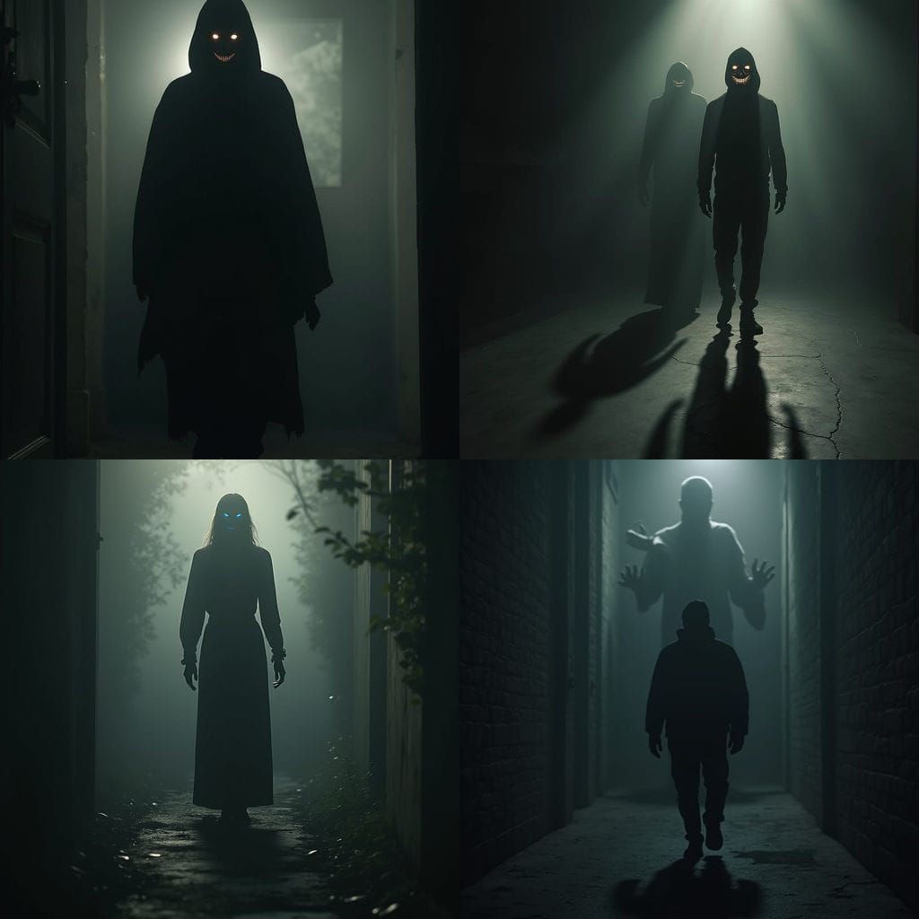 Atmospheric HDR Image of a Moody, Cinematic Scene