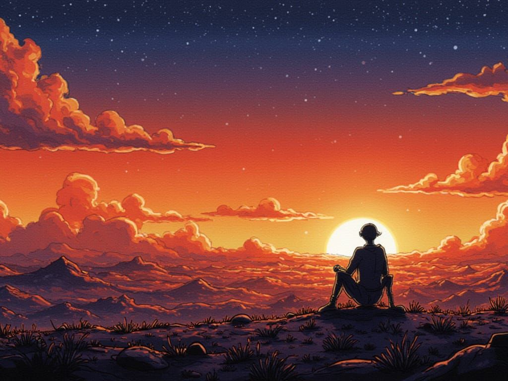 Unjust Revolution Concept Art in Akira Movie Style