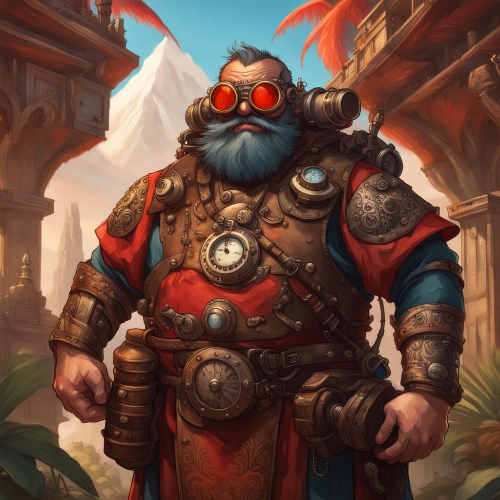 Steampunk Dwarf