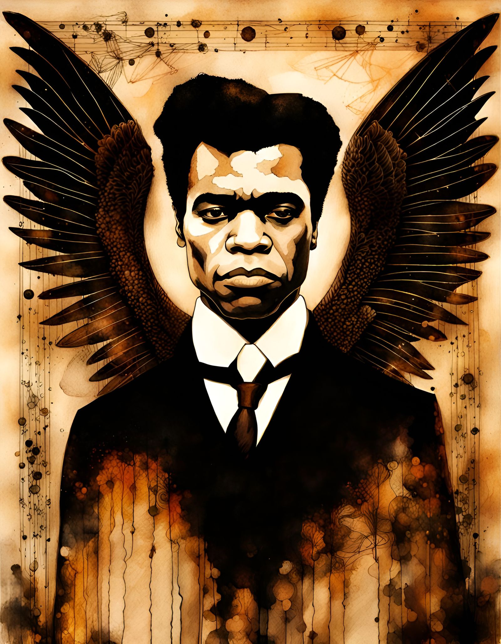 JAMES BROWN HAS WINGS