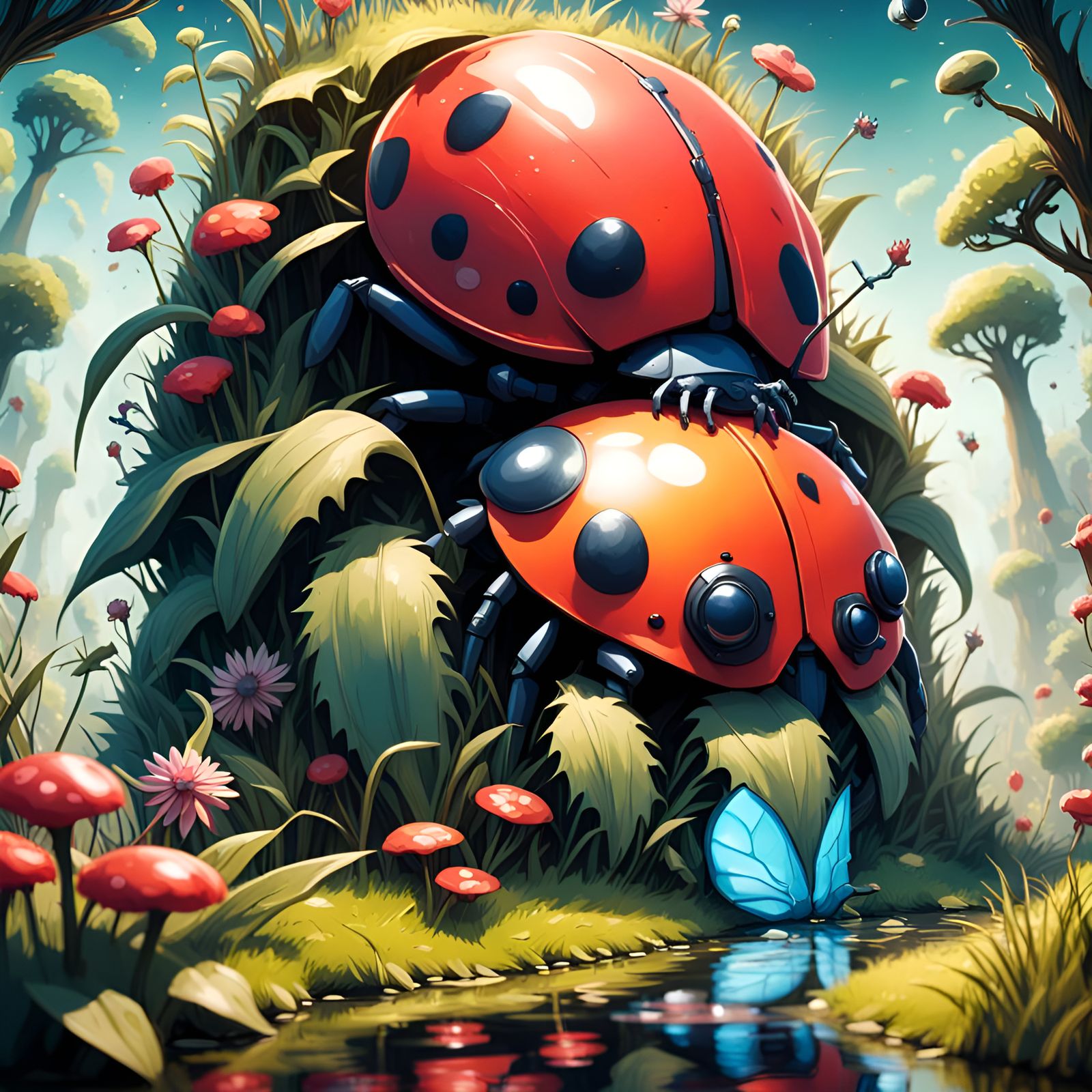 Lady bugs