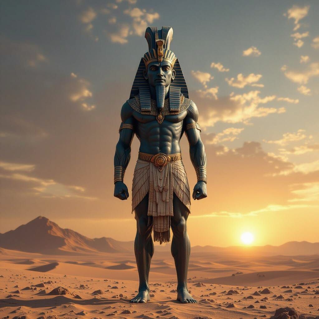 Enlil of the Anunnaki: A Mythological Depiction