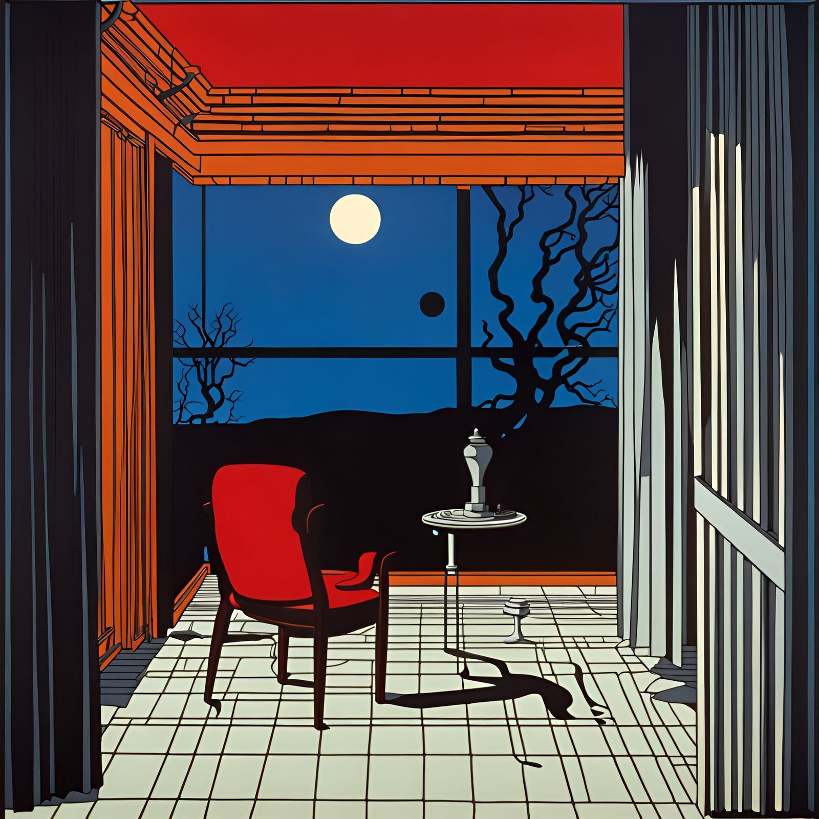 Earth From The Moon: Surrealist Art