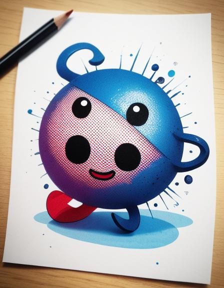 Miniature Paper Fly on Giant Thumb: Splash Art