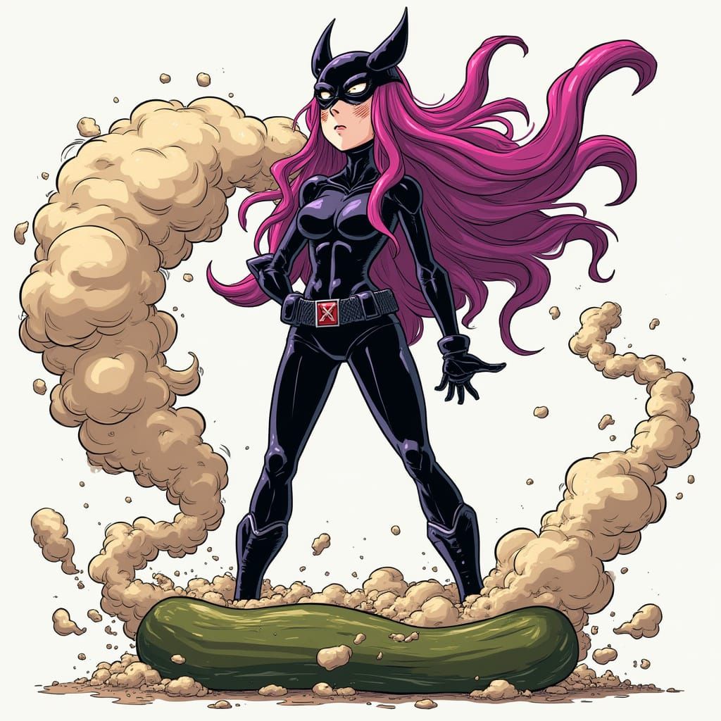 My Hero Academia Lady Embarrassed by Comical Flatulence in M...