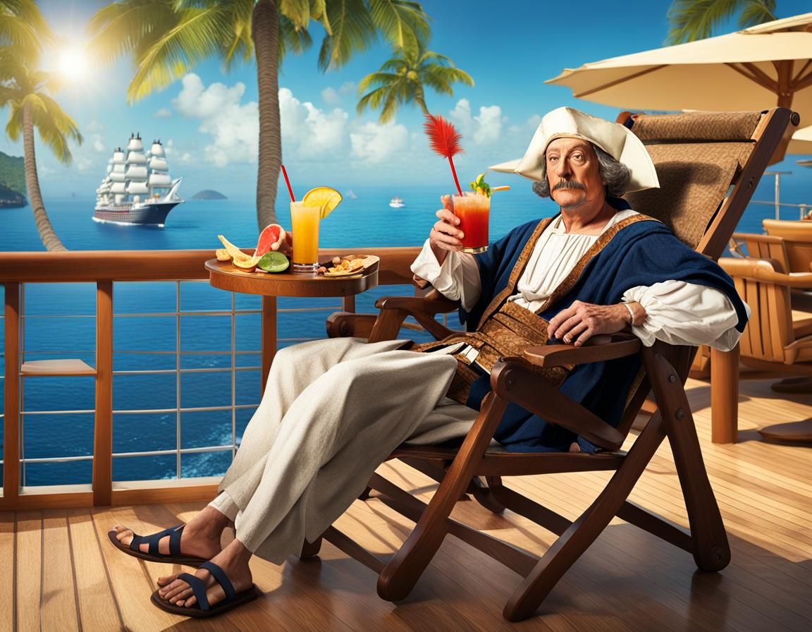 Christopher Columbus in Modern Paradise