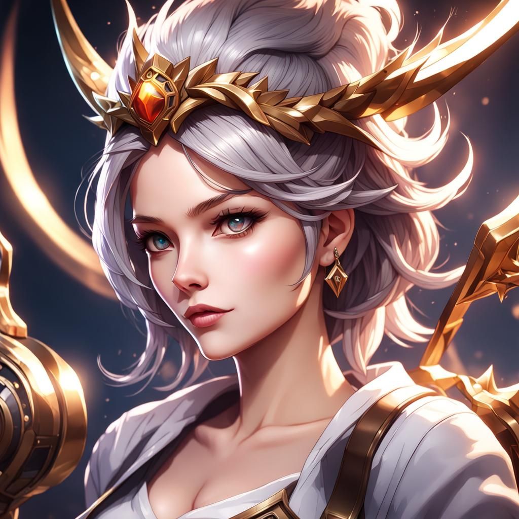 Nana Mobile Legends Hyperrealistic 64 Megapixel Image