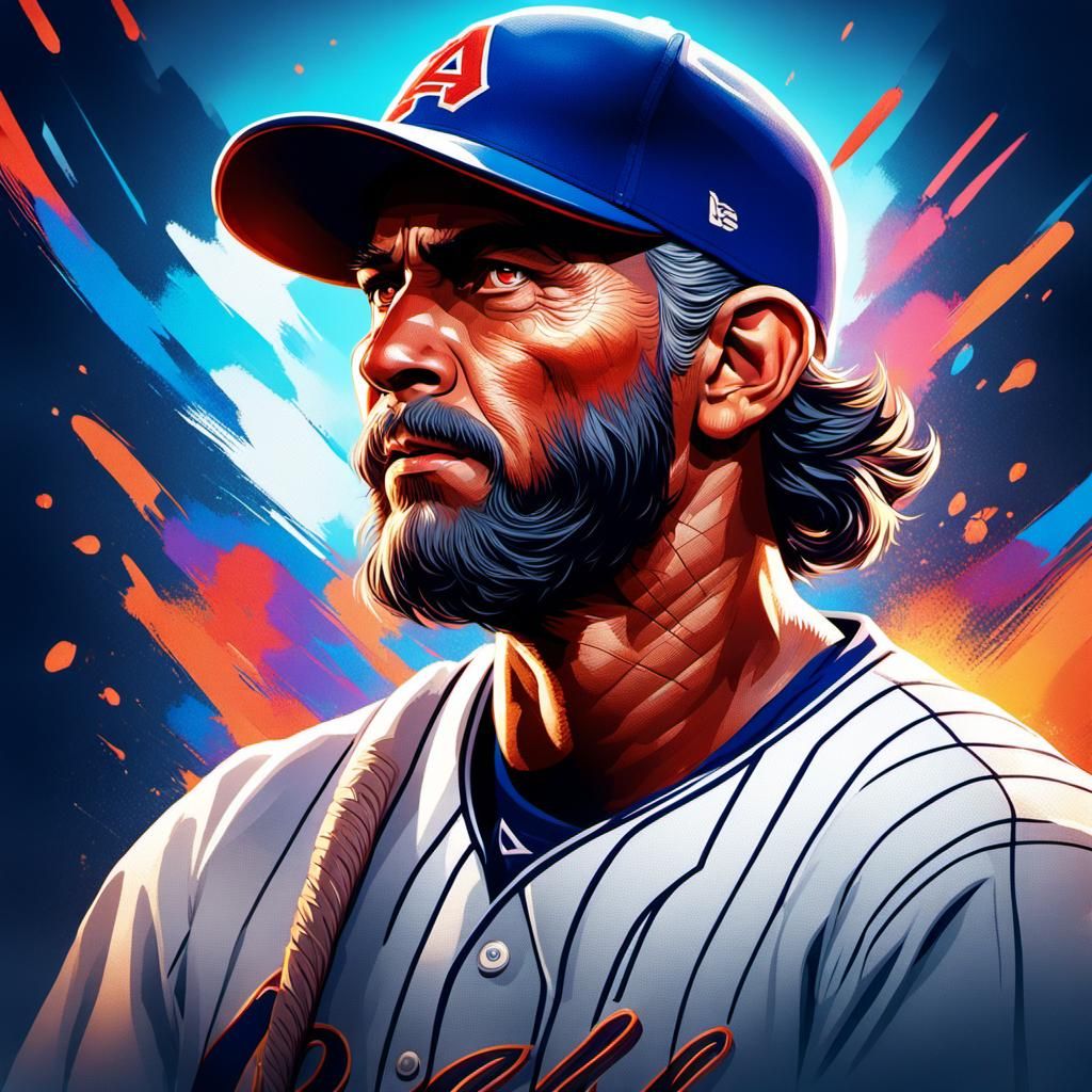 Hyperdetailed Baseball Player Portrait in Unreal Engine 5