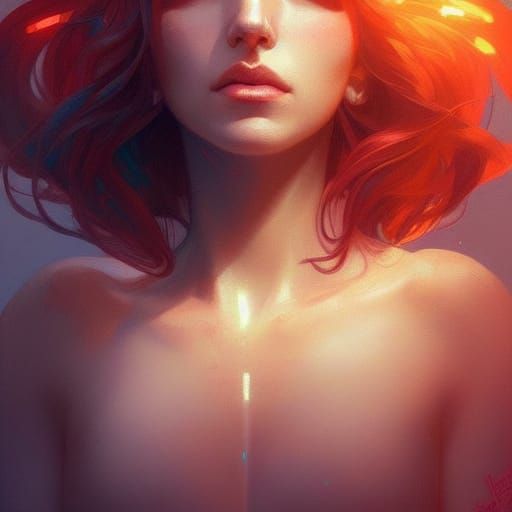 Hyperdetailed Portrait of the Sun in Unreal Engine