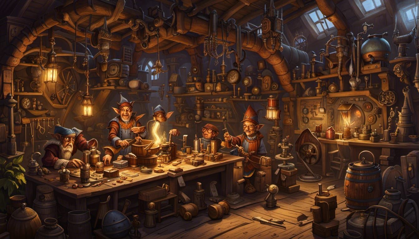 Goblin & Elf Tinkerers