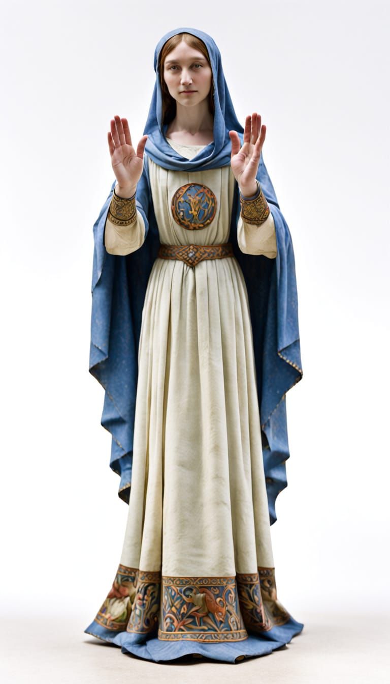 Gothic Illumination: Medieval Manuscript Page