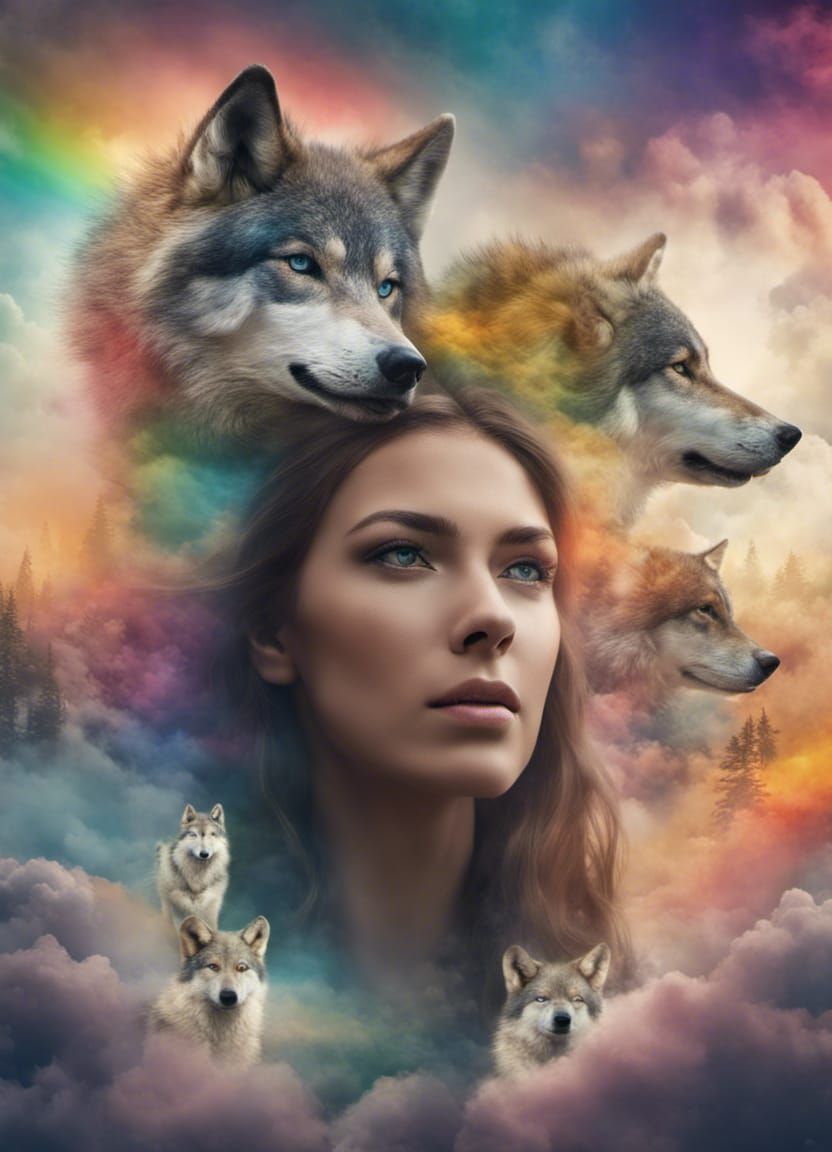 Creatures of Wilderness: Wolf Lady