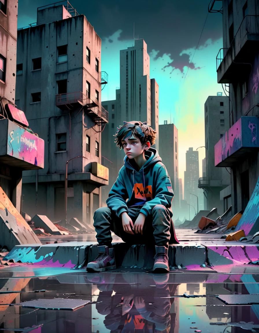 Dystopian Cityscape: Coming of Age in Concrete Art