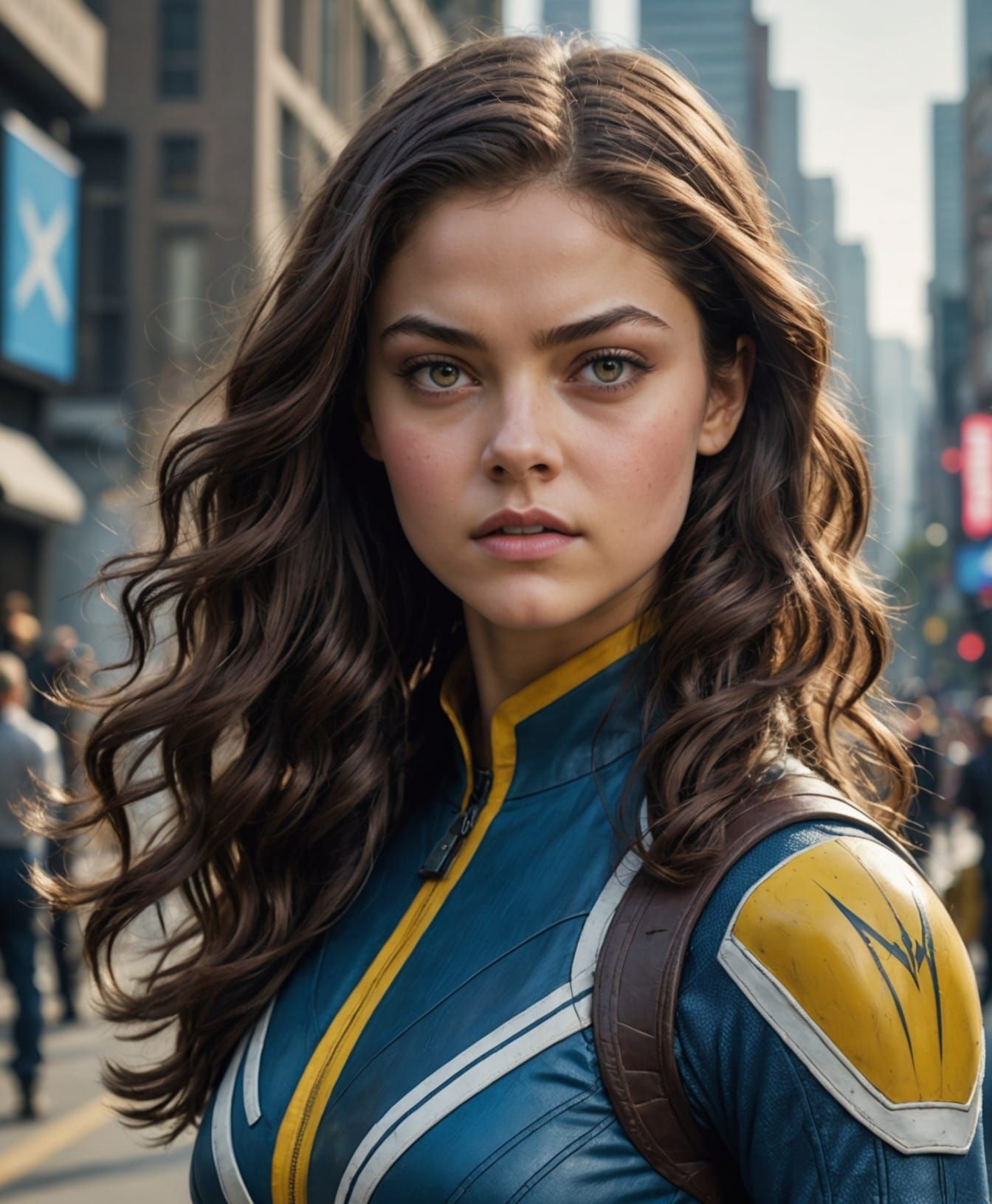 Odeya Rush as Rogue, Marvel's Superpowered X-Men Mutant, in ...
