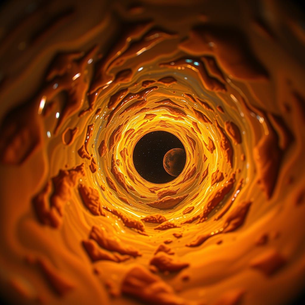 Lovecraftian Space Horror with Wormhole Antimatter Effects