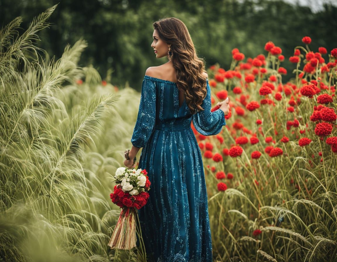 Elegant Women in Ethereal Light