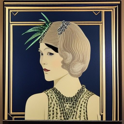 Great Gatsby Characters on Greek Urn