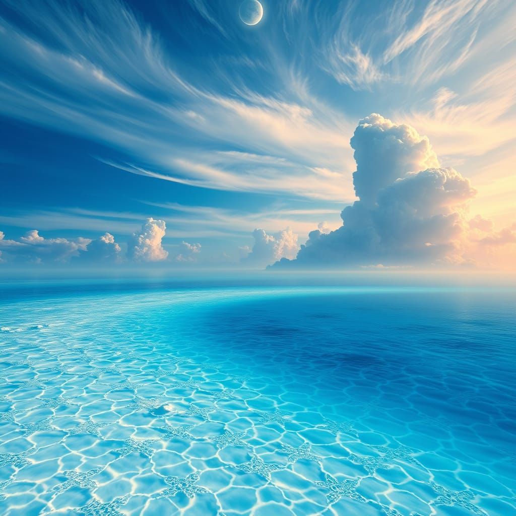 Celestial Oasis in an Ancient, Mystical Realm