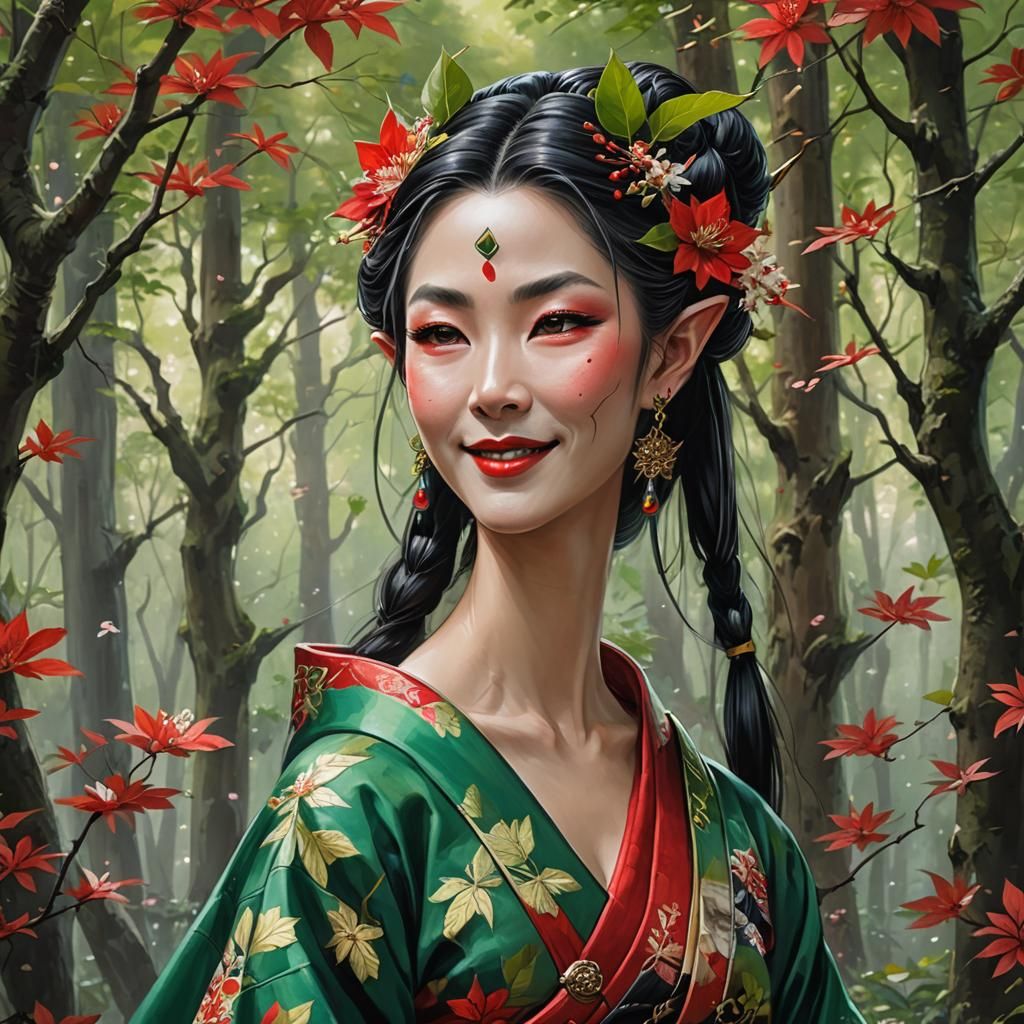 Elven Geisha 1