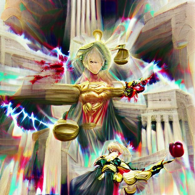 Symbolic Representation of Divine Justice Concept