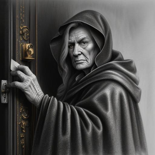 The Keeper of Forgotten Treasures in Moody Golden Hour