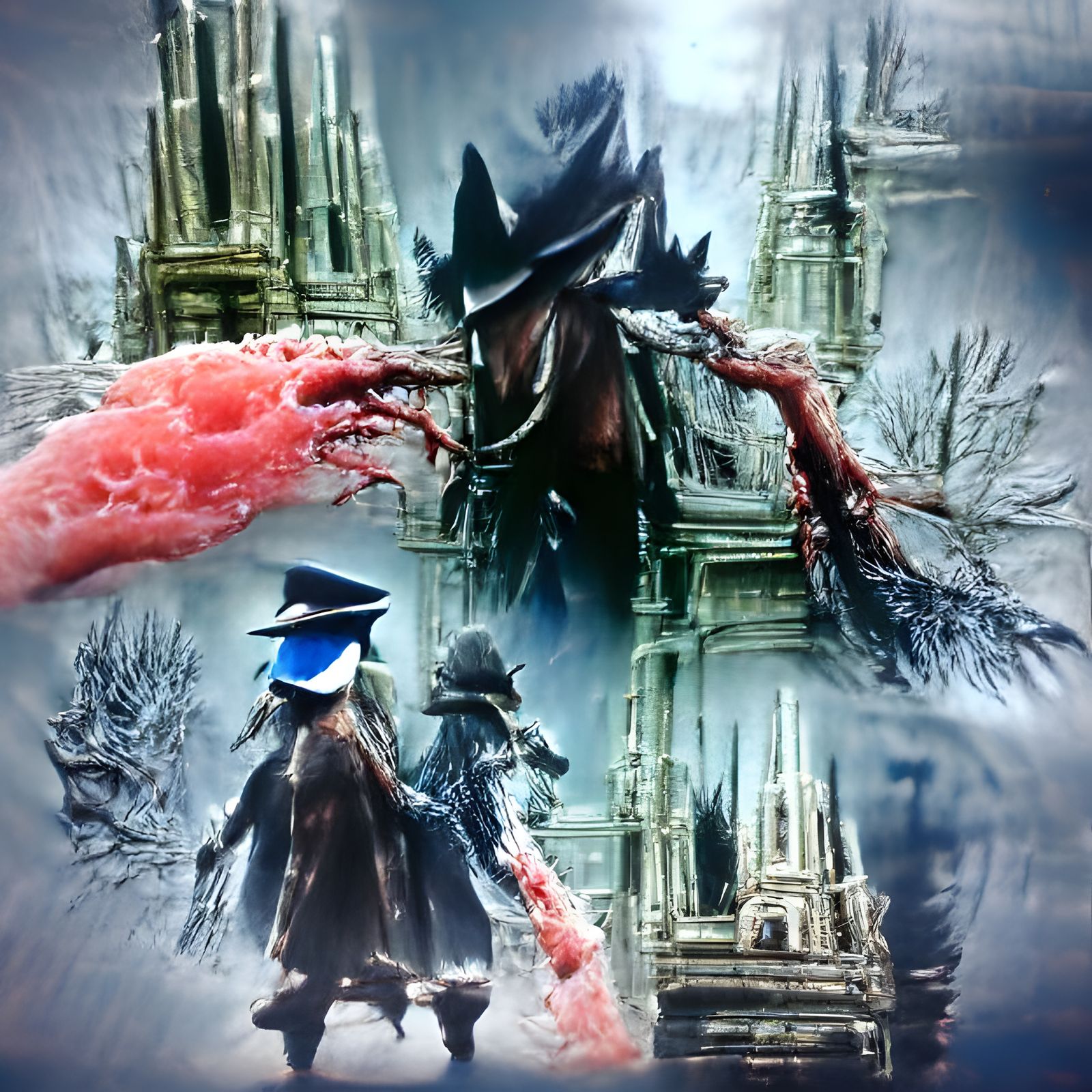 Bloodborne Inspired AI Art