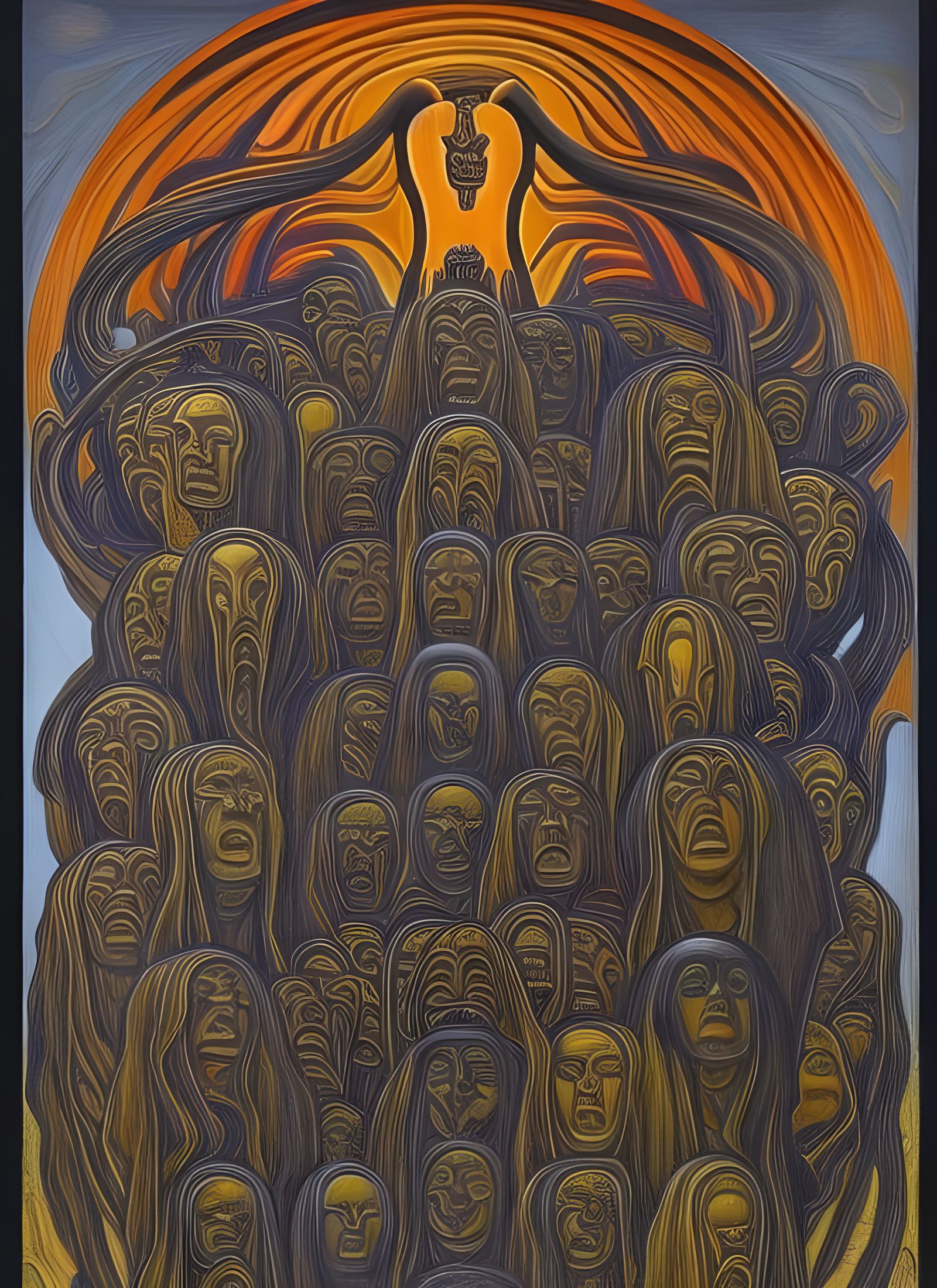 Surreal Scream: A Fusion of Artistic Visions