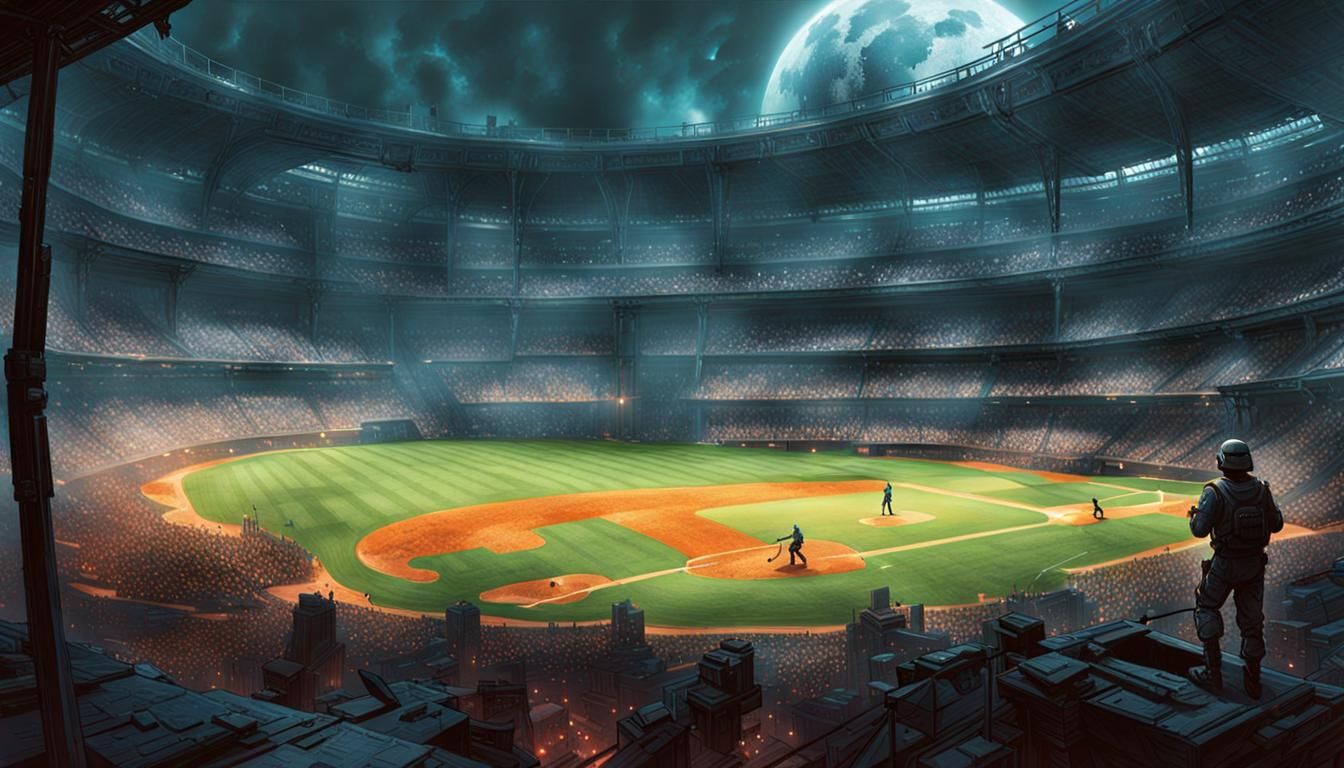 Baseball in 2124: A Futuristic Sci-Fi Game