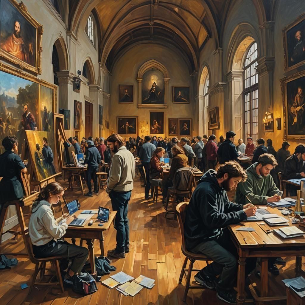 Renaissance Activists Collaborate on Modern Tech