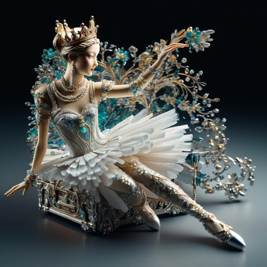 Jewelry box ballerina