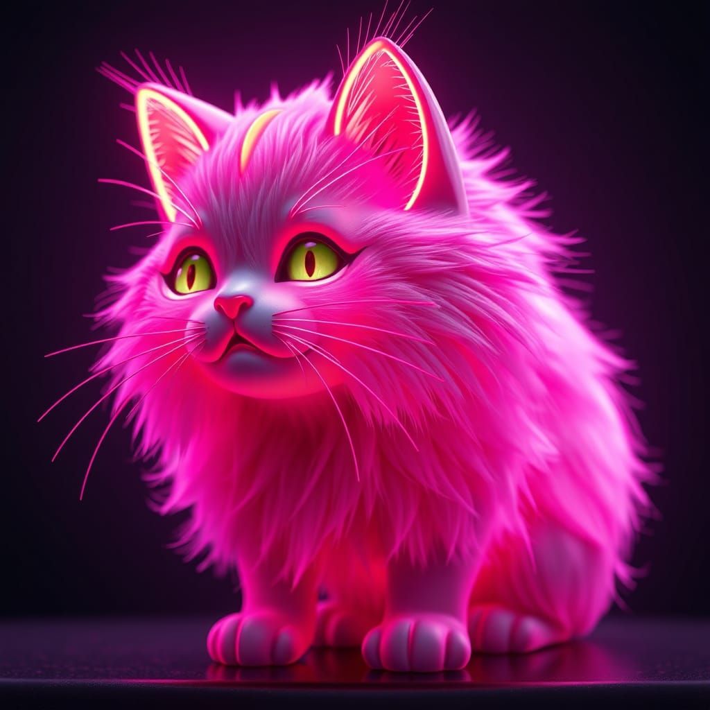 Glowing Kitty
