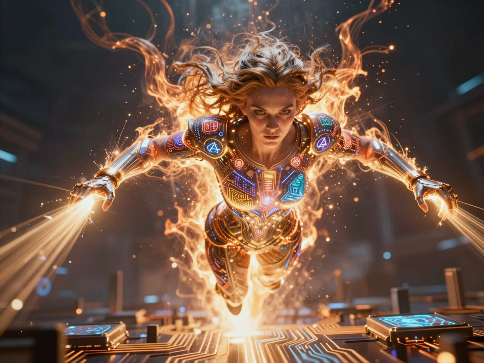 Goddess of GPU Acceleration in Radiant Compute Storm