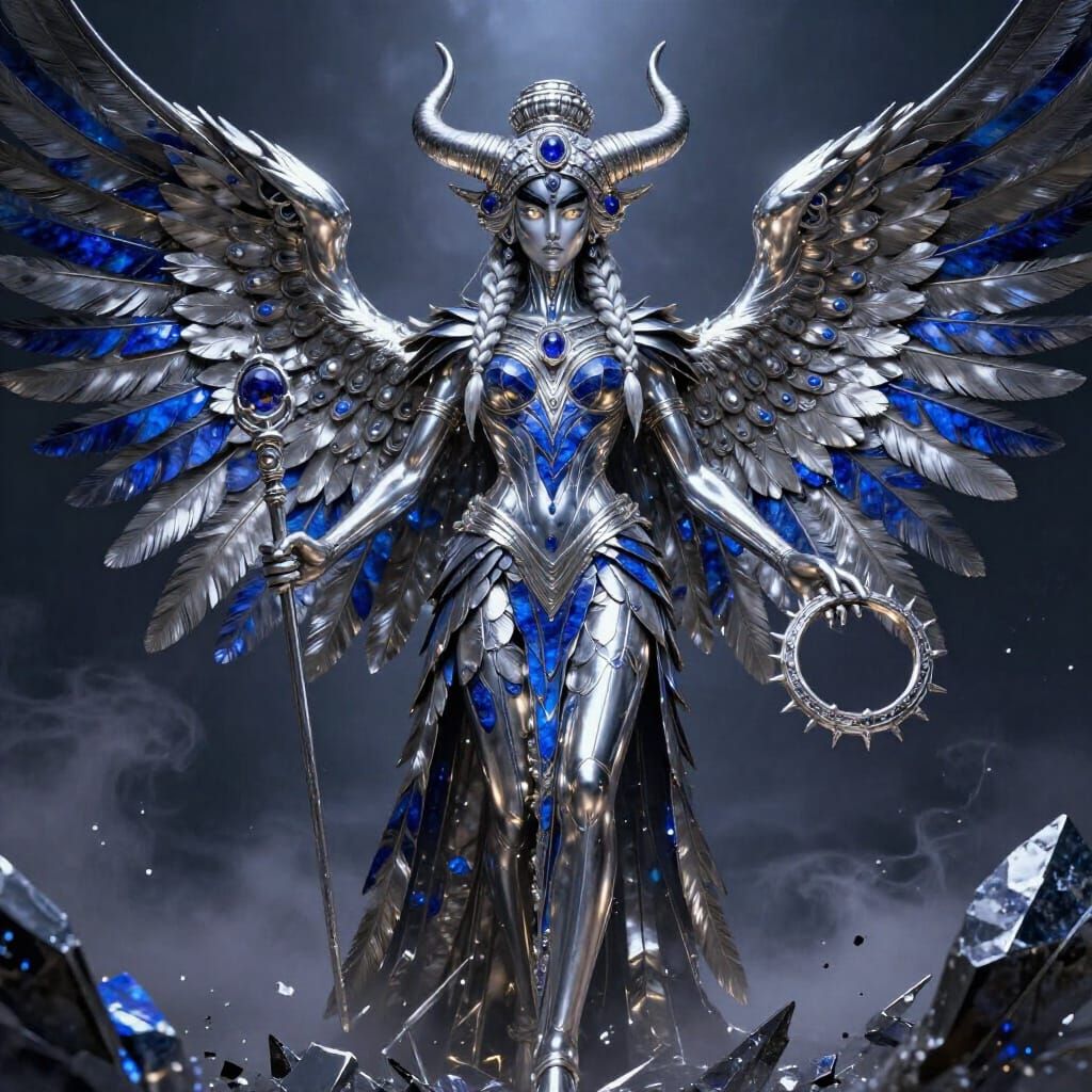 Kilili: Silver-Lead Matriarch of Nocturnal Vigil in Ceremoni...