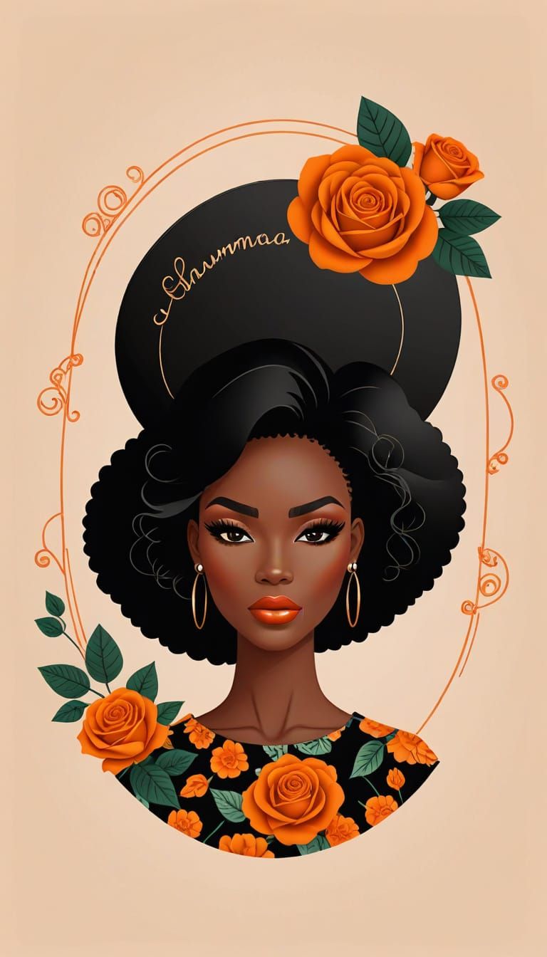 Elegant Fashion Icon in a Stylish Aesthetic