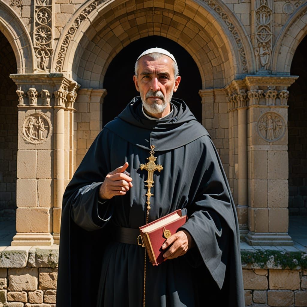 Saint Berengar of Saint-Papoul at Benedictine Monastery