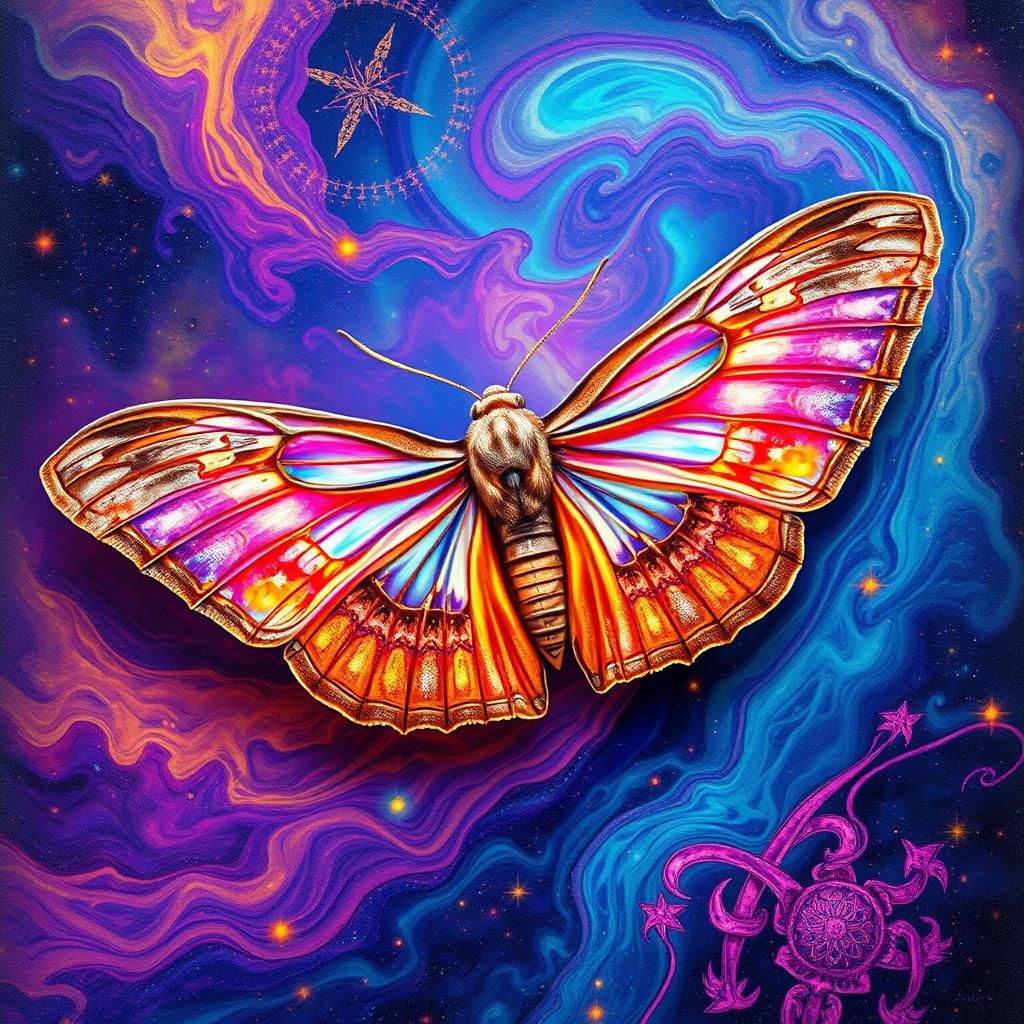 A majestic butterfly.