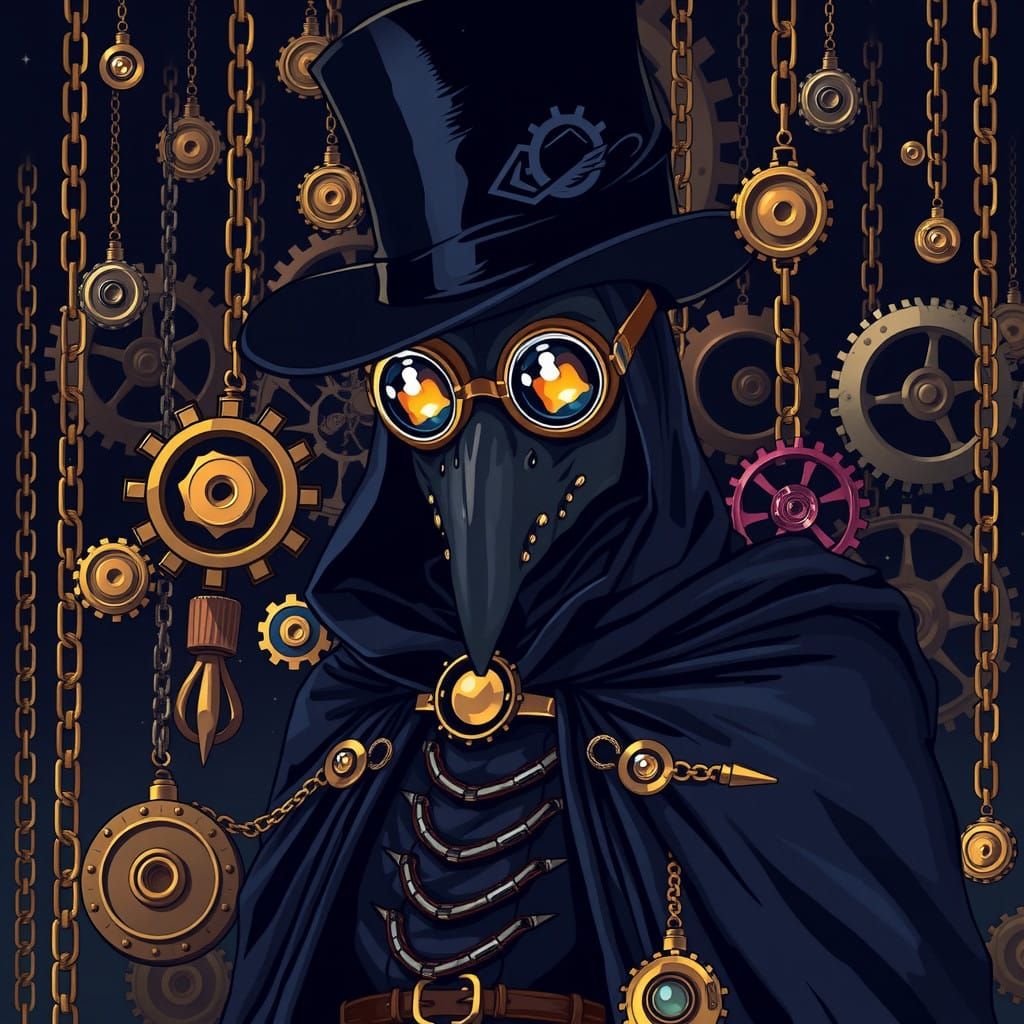 Steampunk Doctor in Gothic Fantasy
